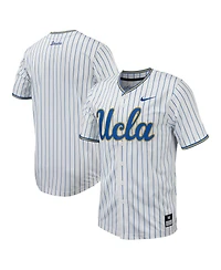 Men's Nike White Ucla Bruins Pinstripe Replica Baseball Jersey