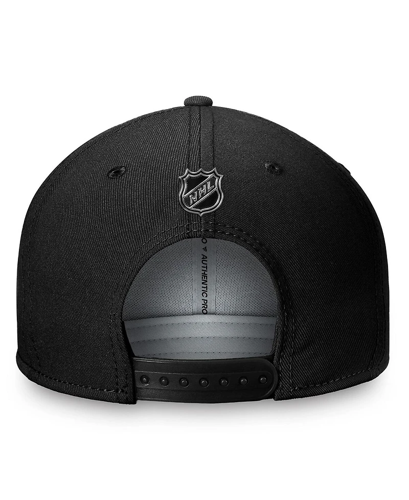 Men's Fanatics Black Pittsburgh Penguins Authentic Pro Prime Snapback Hat