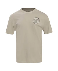 Men's Pro Standard Tan Seattle Mariners Neutral Drop Shoulder T-shirt