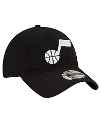 Men's New Era Black Utah Jazz Team 2.0 9TWENTY Adjustable Hat