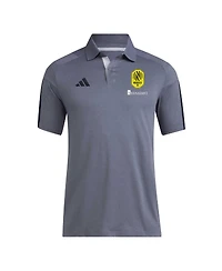 Men's adidas Gray Nashville Sc 2024 Training Polo Shirt