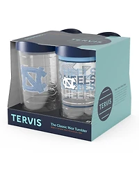 Tervis Tumbler North Carolina Tar Heels Four-Pack 16 Oz Classic Tumbler Set
