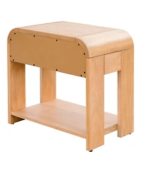 Ink+Ivy 26" Wide Jameson Modern One Drawer Waterfall Nightstand