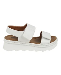 Gc Shoes Women's Voss Double Band Adjustable Strap Platform Sandals