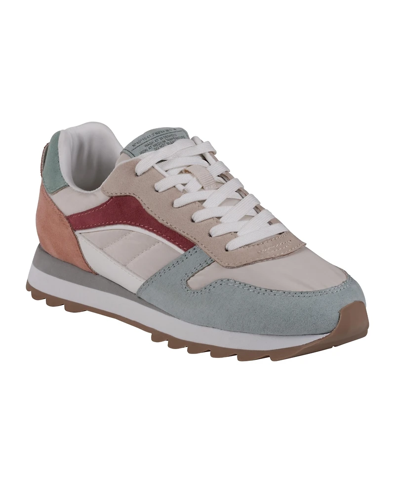 Gc Shoes Women's Samba Lace Up Retro Jogger Sneakers