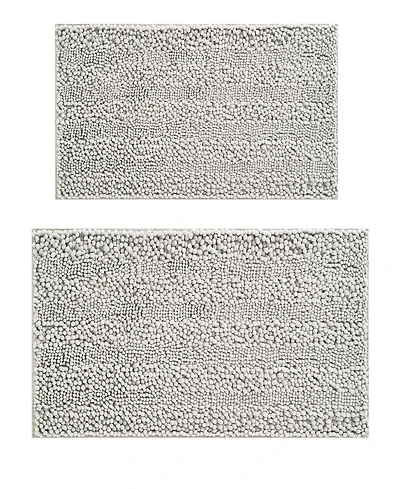 Laura Ashley Astor Chenille 2-Pc. Bath Mat Set