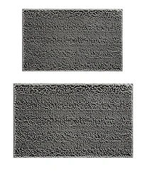 Laura Ashley Astor Chenille 2-Pc. Bath Mat Set