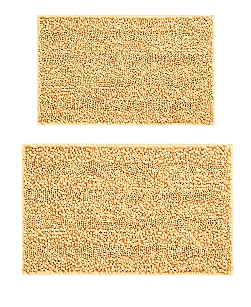 Laura Ashley Astor Chenille 2-Pc. Bath Mat Set