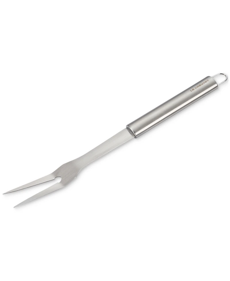 Le Creuset Stainless Steel Alpine Collection 2-Prong Grill Fork, 17.5"