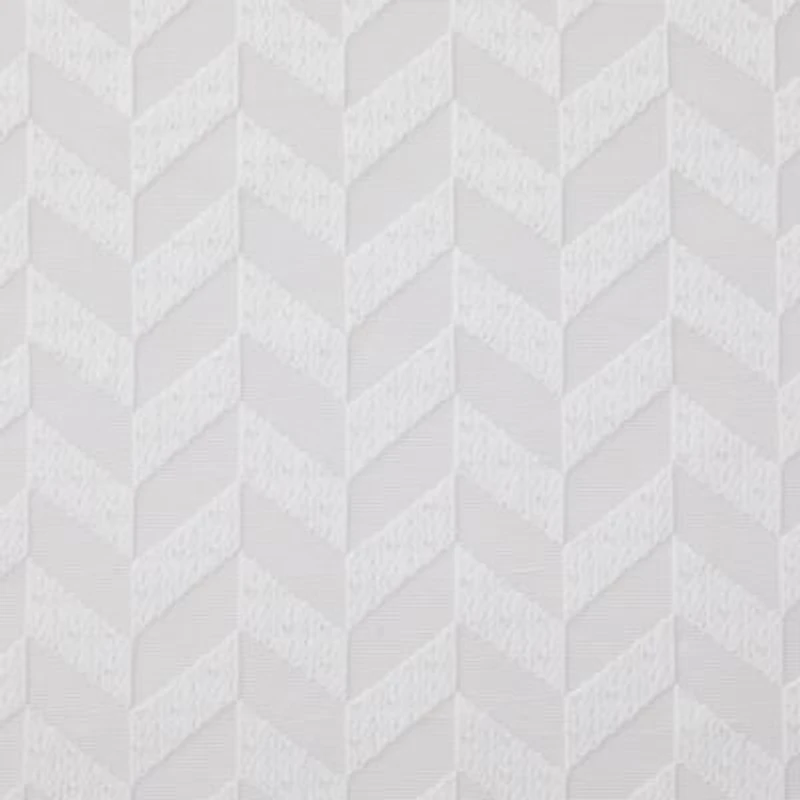 Hlc.Me Herringbone Lace Sheer Kitchen Cafe Curtain Tiers For Small Windows Bathroom
