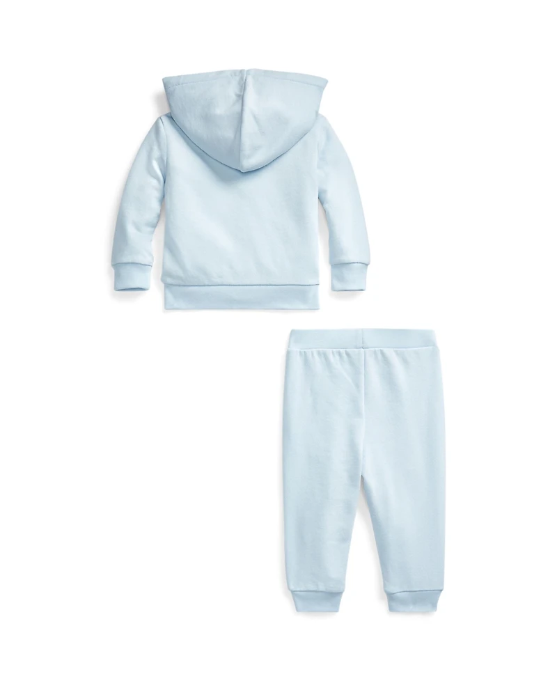 Polo Ralph Lauren Baby Girls or Boys French Terry Hoodie and Pants Set