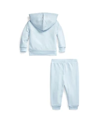 Polo Ralph Lauren Baby Girls or Boys French Terry Hoodie and Pants Set