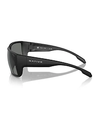 Native Eyewear Men's Polarized Sunglasses, Badlands Xd9045