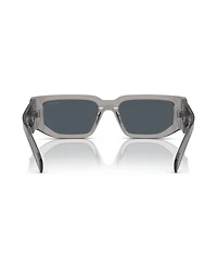 Prada Men's Symbole Rectangular Sunglasses, PR09ZS