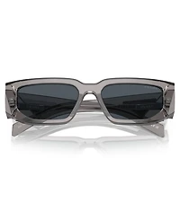 Prada Men's Symbole Rectangular Sunglasses, PR09ZS