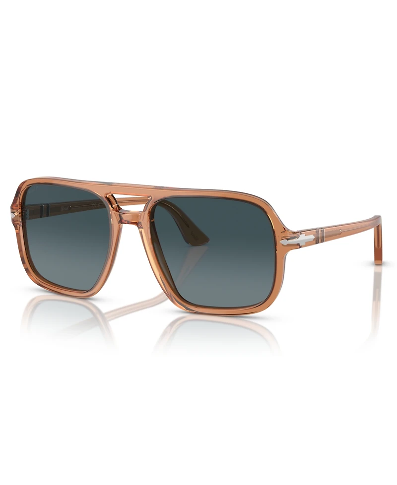 Persol Men's Polarized Sunglasses, Gradient PO3328S