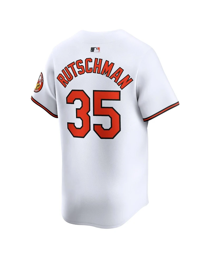 Men's Nike Adley Rutschman White Baltimore Orioles Home Limited Player Jersey