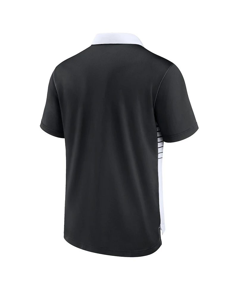 Men's Nike Black, White Pittsburgh Steelers Fashion Performance Polo Shirt