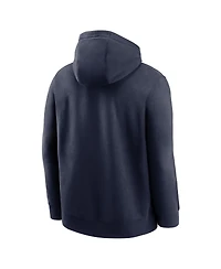 Men's Nike Navy New England Patriots Club Fleece Pullover Hoodie