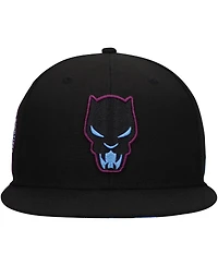 Youth Boys and Girls Black Black Panther Marvel 60th Anniversary Snapback Hat