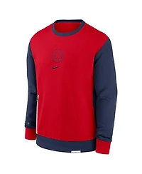 Men's Nike Red Paris Saint-Germain 2023/24 Standard Issue Travel Performance Pullover Sweatshirt