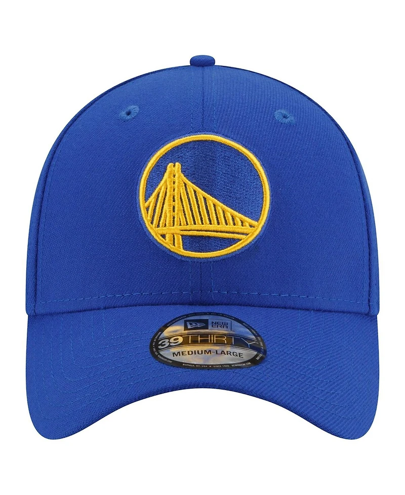 Men's New Era Royal Golden State Warriors Official Team Color 39THIRTY Flex Hat