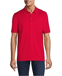 Lands' End Men's Short Sleeve Rapid Dry Active Polo Shirt