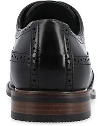 Vance Co. Men's Nikola Tru Comfort Foam Slip-On Oxford Dress Shoes