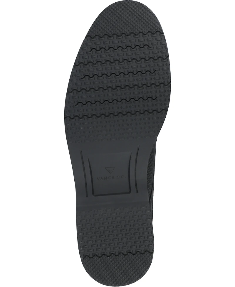 Vance Co. Men's Leon Tru Comfort Foam Lace-Up Casual Dress Shoes