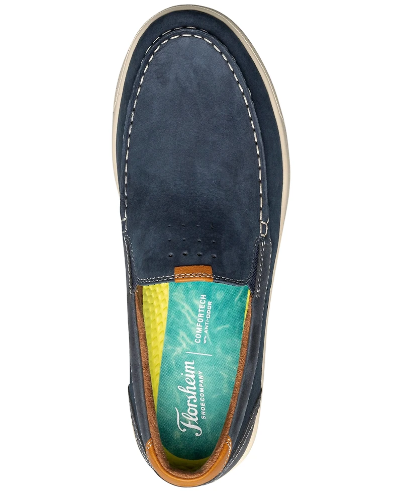 Florsheim Men's Crossover Moc Toe Slip On Sneaker