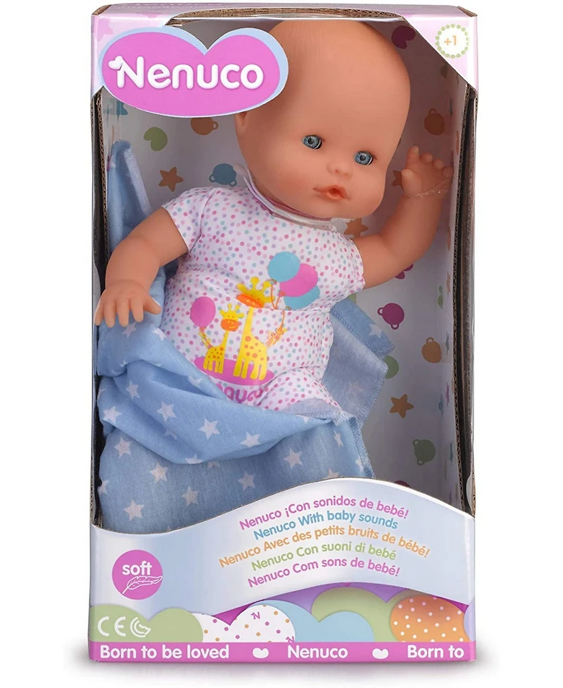 Nenuco New Born Doll with Sounds Refresh