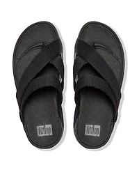 FitFlop Men's Sling Weave Toe Post Sandals