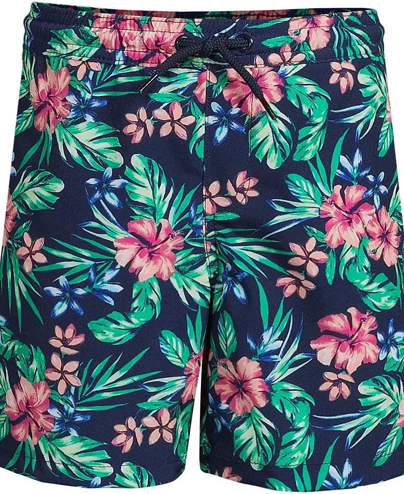 Lands' End Child Boys Active Stretch Swim Trunks
