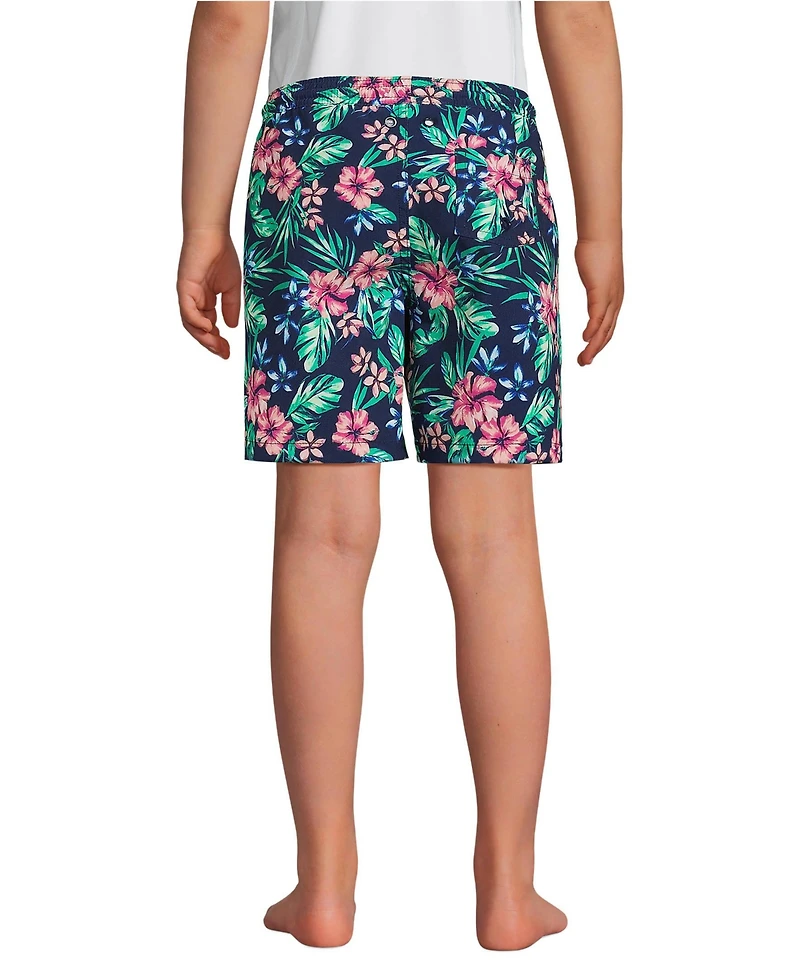 Lands' End Child Boys Active Stretch Swim Trunks