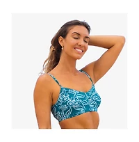 Calypsa Women's Adjustable Strap Swim Bra