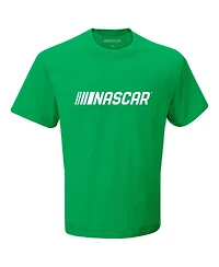 Men's Checkered Flag Sports Green Nascar St. Patrick's Day T-shirt