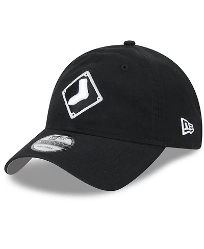 Men's New Era Black Chicago White Sox 2024 Batting Practice 9TWENTY Adjustable Hat