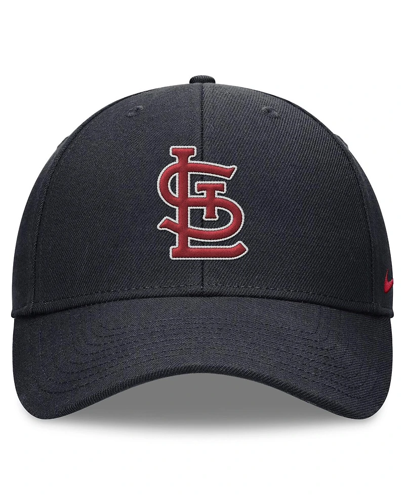 Men's Nike Navy St. Louis Cardinals Evergreen Club Performance Adjustable Hat