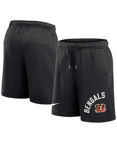 Men's Nike Black Cincinnati Bengals Arched Kicker Shorts