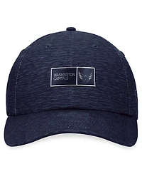 Men's Fanatics Navy Washington Capitals Authentic Pro Road Adjustable Hat