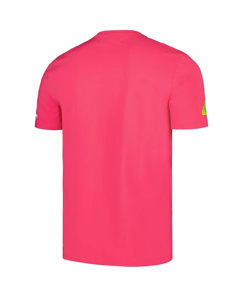 Men's Freeze Max Pink Rick And Morty Graphic T-shirt