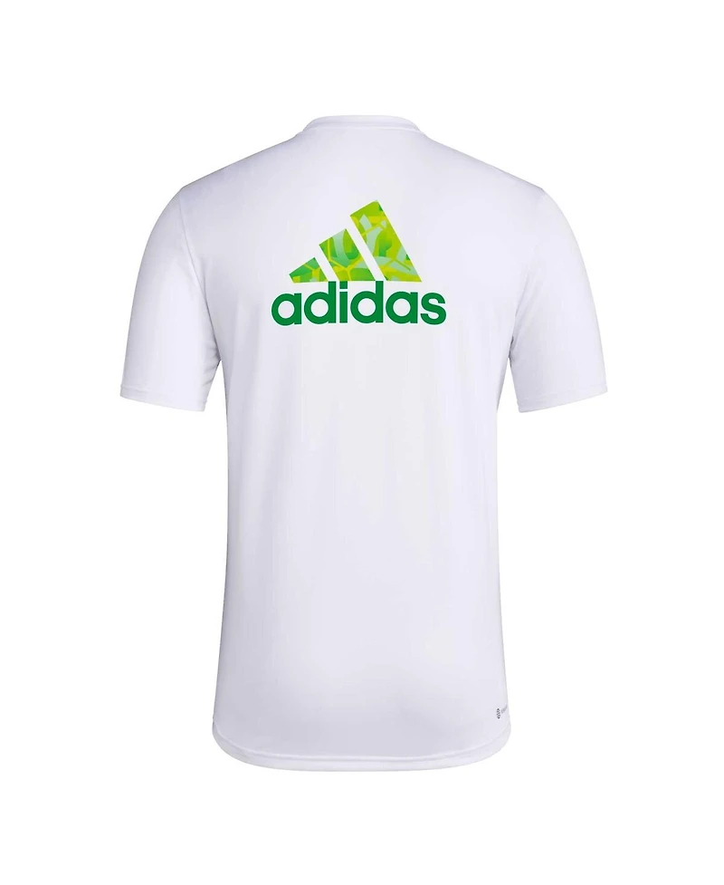 Men's adidas White Austin Fc Local Pop Aeroready T-shirt