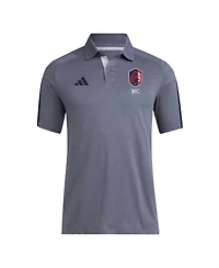 Men's adidas Gray St. Louis City Sc 2024 Training Polo Shirt
