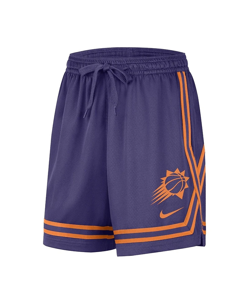 Women's Nike Purple Phoenix Suns Crossover Performance Shorts