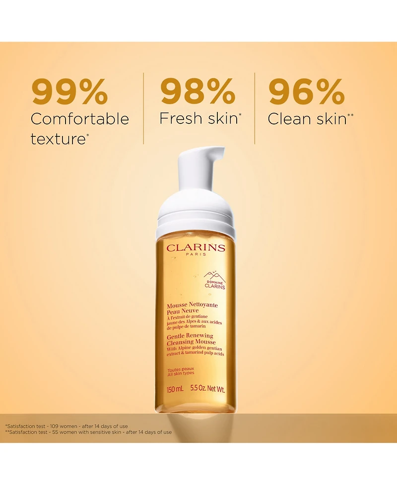 Clarins Gentle Renewing Cleansing Mousse, 5.5 oz.