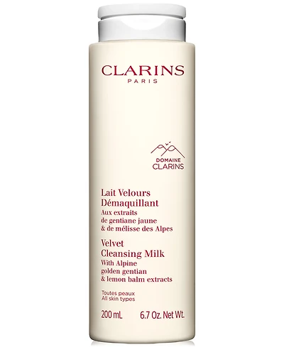 Clarins Velvet Cleansing Milk, 6.7 oz.