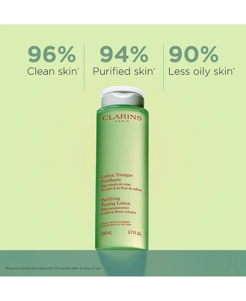 Clarins Purifying Toning Lotion With Meadowsweet, 6.7 oz.