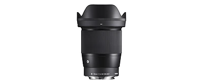 Sigma 16mm f/1.4 Dc Dn Contemporary Lens for Canon Ef-m