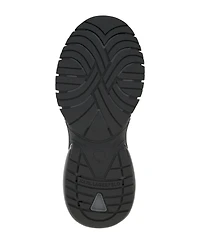 Karl Lagerfeld Paris Men's Chunky Two Tone Sole Leather Sneakers