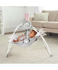 Comfort 2 Go Portable Swing - Flora the Unicorn